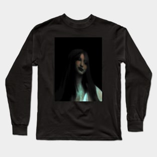 Beautiful girl, so beautiful. Picture is slightly sloppy and with pixelation. But what important - is here. v2 Long Sleeve T-Shirt